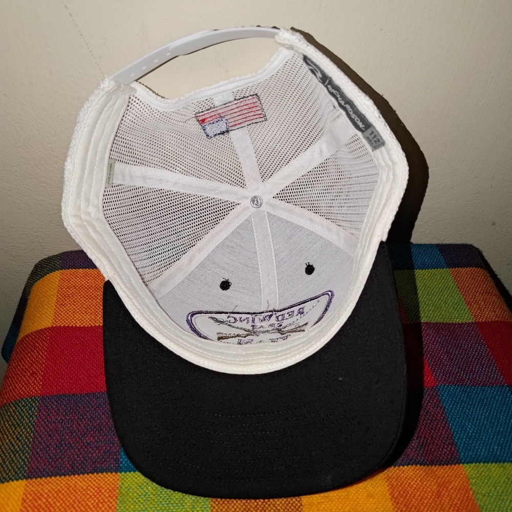 Red Wing Trap Team Stitched Patch Strapback Hat C… - image 8